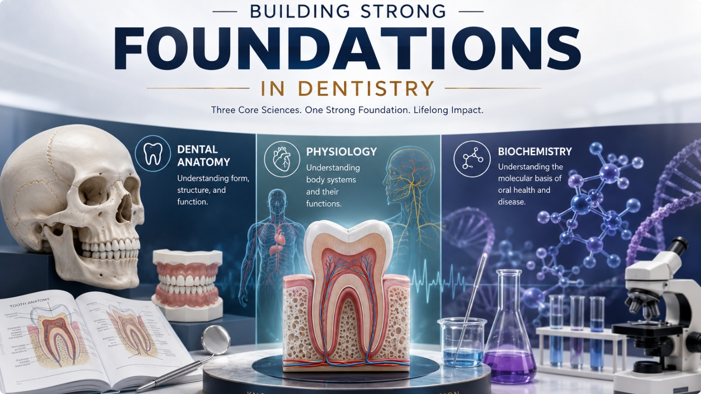 Dental Anatomy, Physiology and Biochemistry: The Foundations Every Dentist Needs